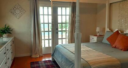 Sea View Terrace, enjoy a short walk to the beach & beautiful evening sunsets.