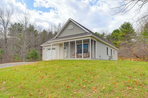 Exterior - Ski, Hike & Boat: Modern Bridgton Retreat (Bridgton)