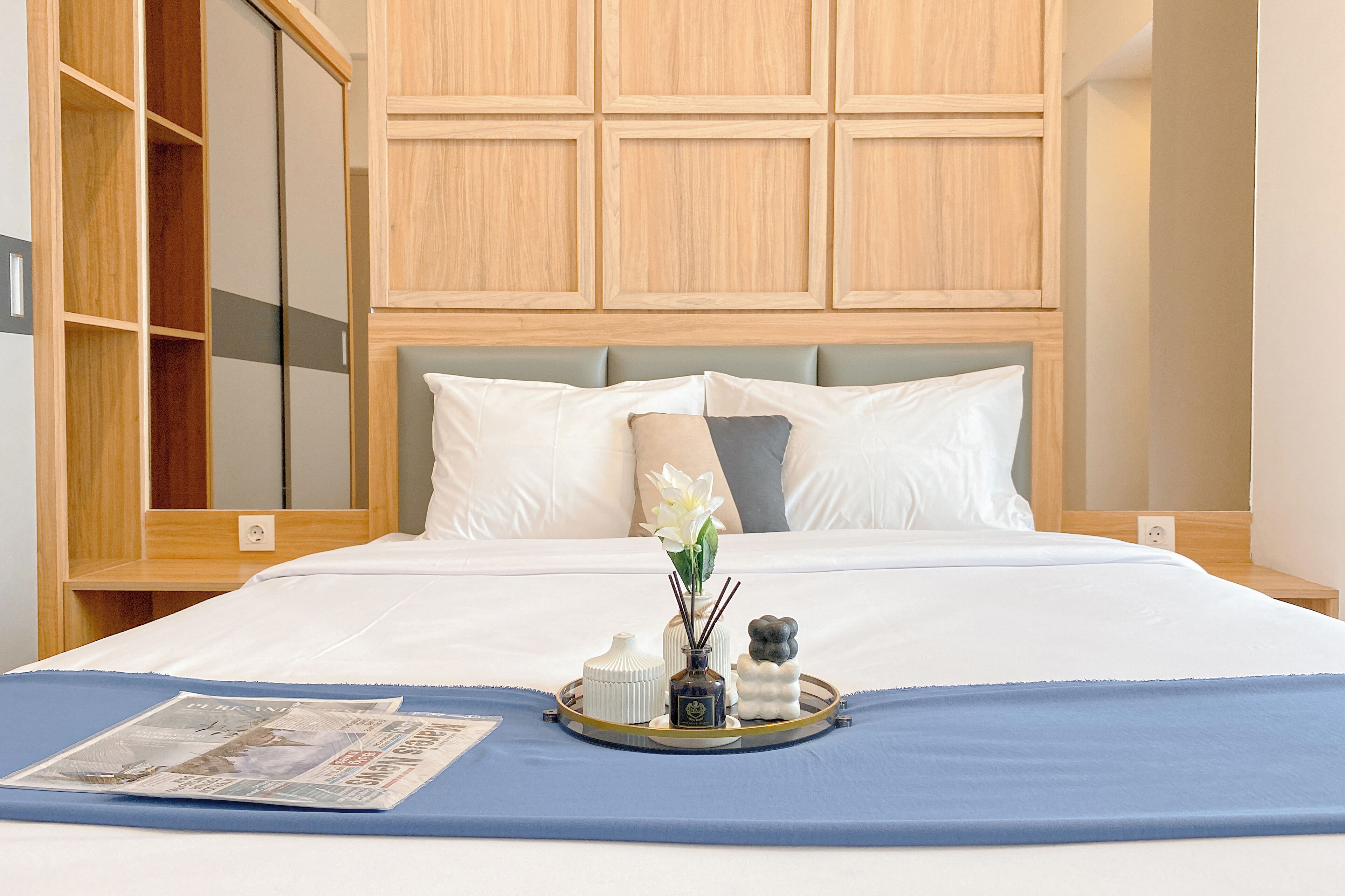 1 habitación y escritorio 