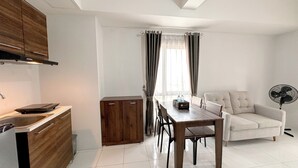 Deluxe appartement | Woonruimte