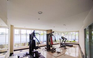 Gym - Unique And Spacious Studio At Gateway Pasteur Apartment (Cimahi)