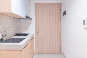 Leilighet – deluxe | Eget kjøkken | Kjøleskap, mikrobølgeovn, kokeplater og riskoker