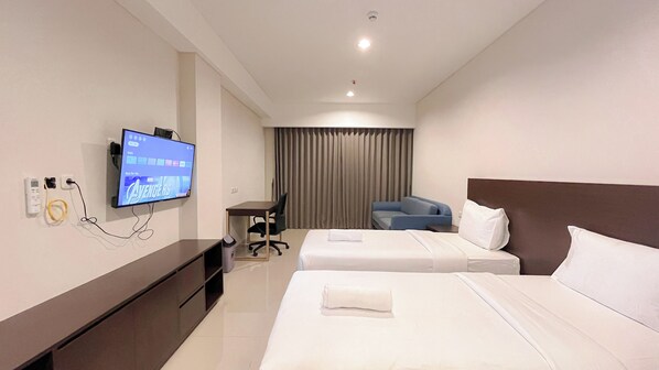 Interior - Relaxing And Stylish Studio (No Kitchen) Apartment At Skales Residence Nusa Dua Bali (Nusa Dua)