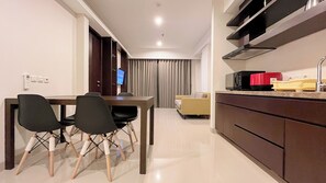 Deluxe Apartment | Private kitchen - Modern And Stylish 2Br (No Kitchen) Apartment At Skales Residence Nusa Dua Bali (Nusa Dua)