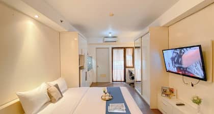 Cozy Studio At Metropark Condominium Apartment