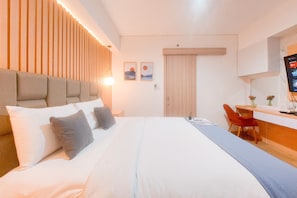 Apartamento luxo | 1 quarto, escrivaninha