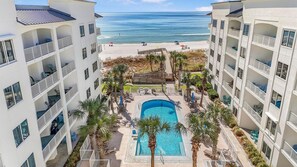 Condo, Multiple Beds (Palm Beach C21) | Pool | A heated pool - Palm Beach C21 (Orange Beach)