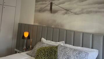 2 quartos, ferros/tábuas de passar roupa, Wi-Fi de cortesia