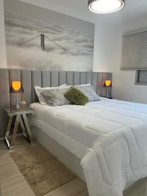 2 soveværelser, strygejern/strygebræt, gratis Wi-Fi, sengetøj