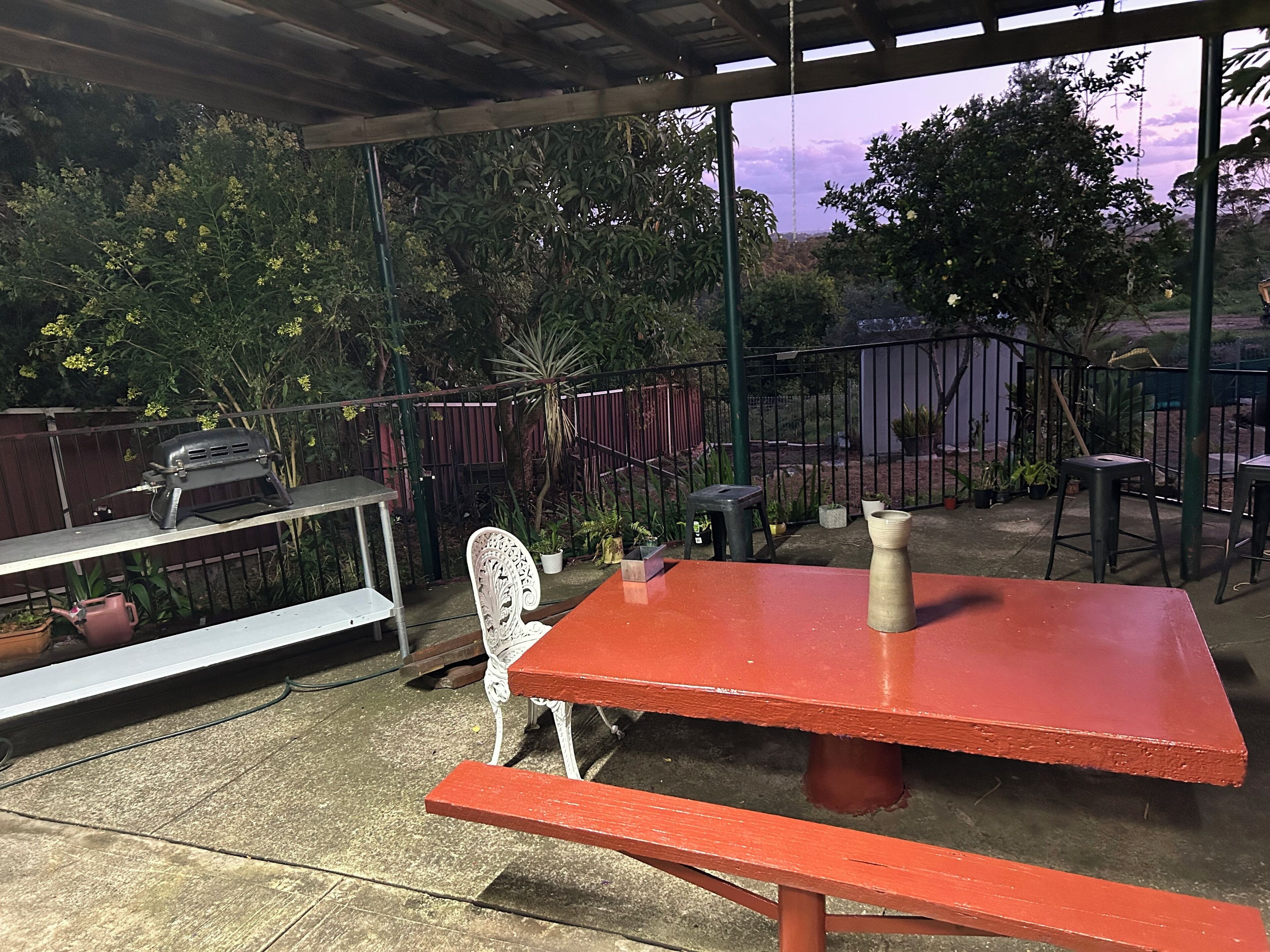 Outdoor dining