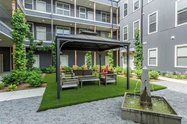 Àrea exterior de l'allotjament