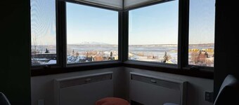 Artsy 1 Bedroom Condo with the Views to the Inlet!