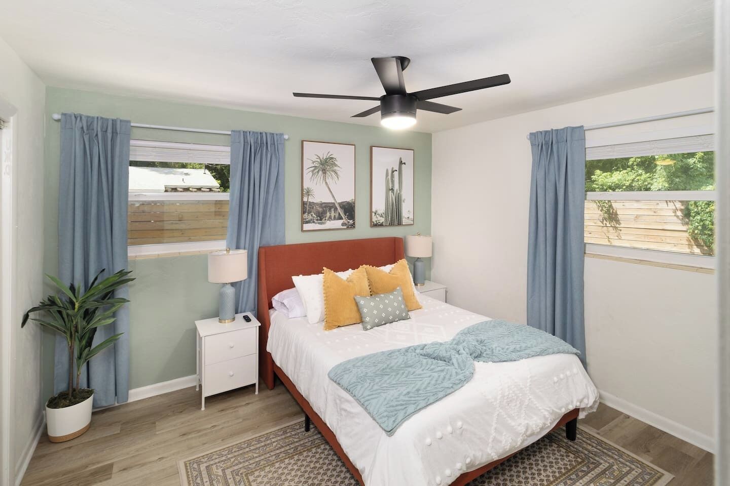 2 bedrooms, iron/ironing board, travel crib, free WiFi