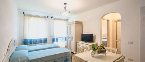 1 室のベッドルーム、ベッドシーツ