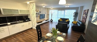 Charming 2-bedroom apartment with AC, WiFi in Nové Zámky