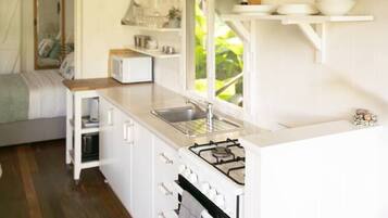 Microwave, oven, stovetop, toaster