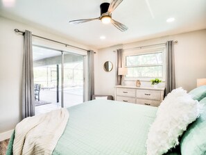 3 bedrooms, iron/ironing board, travel cot, WiFi