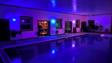 Una piscina riscaldata