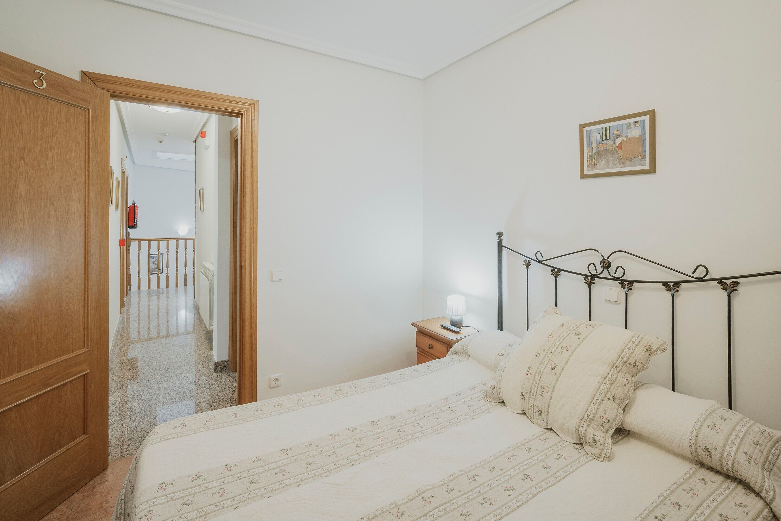 6 habitaciones y ropa de cama 