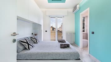 2 Schlafzimmer, BĂŒgeleisen/BĂŒgelbrett, kostenloses WLAN, BettwĂ€sche