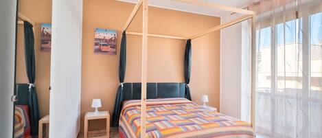 2 slaapkamers, beddengoed