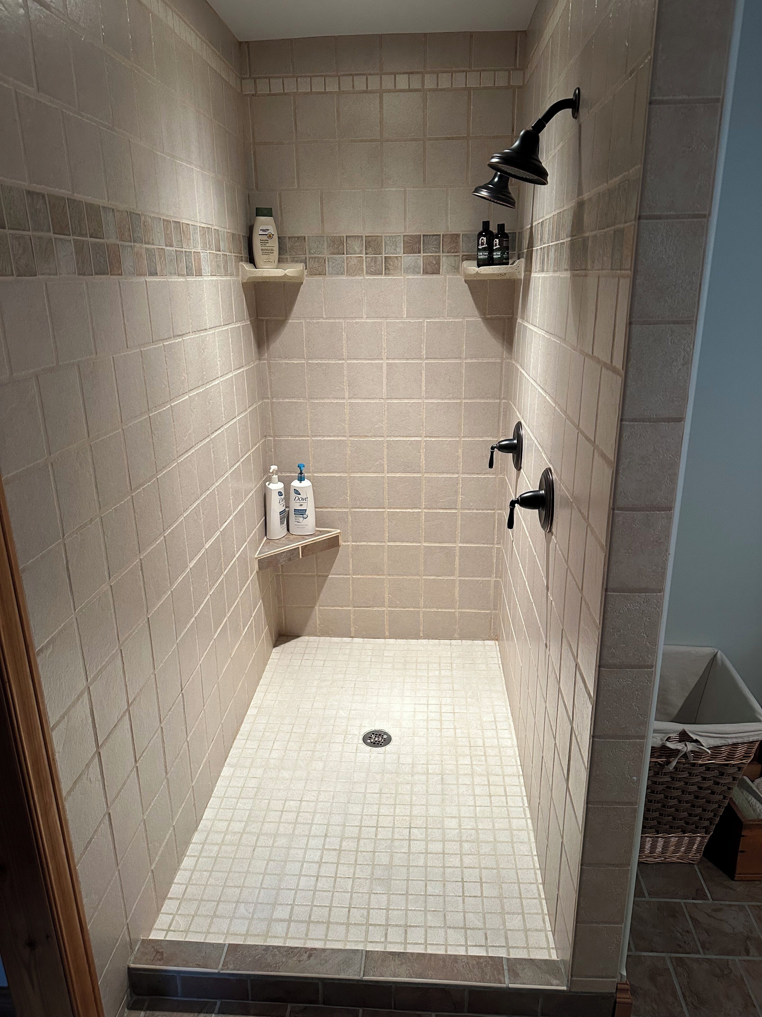 Towels, soap, toilet paper