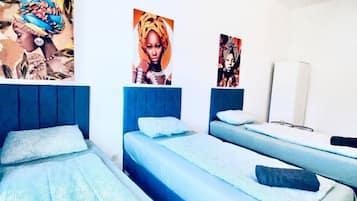 4 Schlafzimmer, Bettwäsche