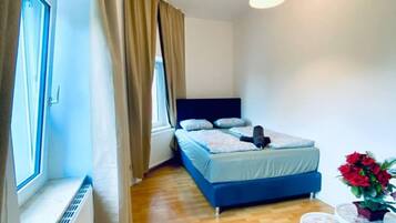 1 habitación y ropa de cama