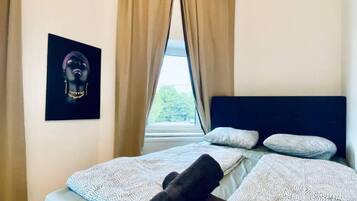 1 slaapkamer, beddengoed