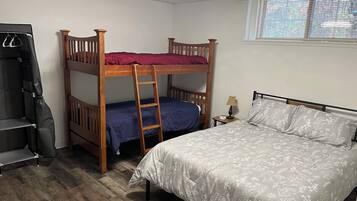 Desk, iron/ironing board, free WiFi, bed sheets
