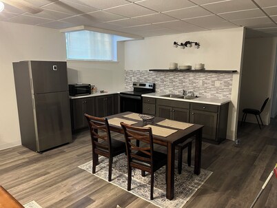 Cozy 2-bedroom basement apartment in charming Memphis IN. with WiFi, office area