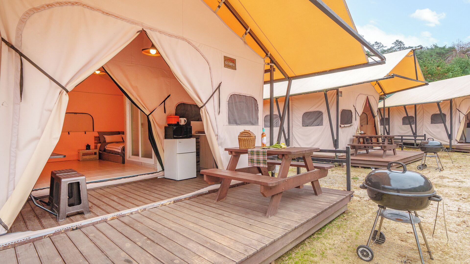 Basic-Zimmer, 1 Schlafzimmer (Glamping1)