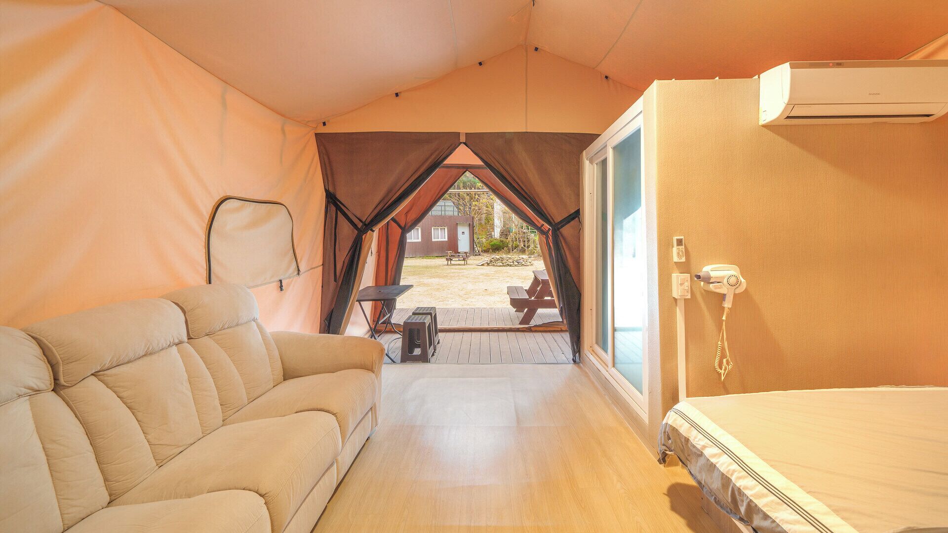 Basic-Zimmer, 1 Schlafzimmer (Glamping4)