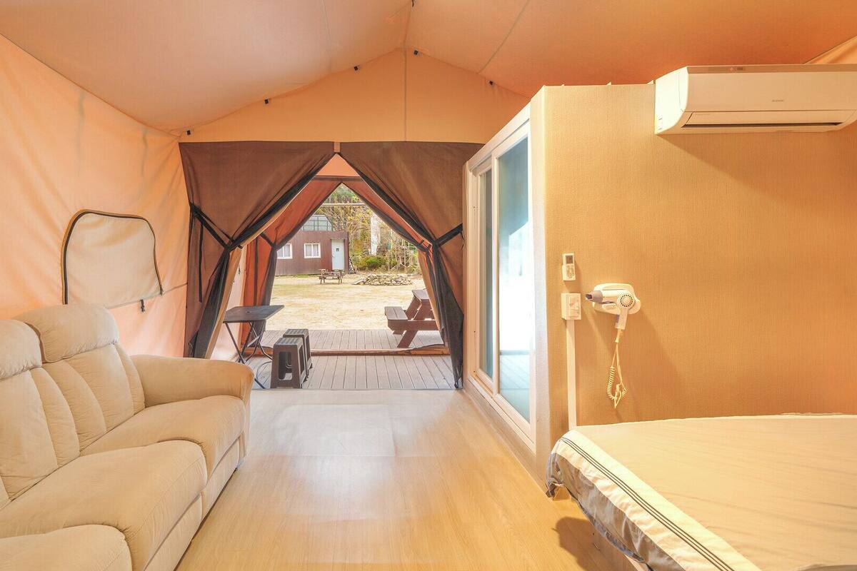 Basic-Zimmer, 1 Schlafzimmer (Glamping4)