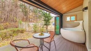 Basic Room, 2 Bedrooms (Room 104) | 1 bedroom, free WiFi - Gapyeong Sanchaek Glamping Pension (Gapyeong)