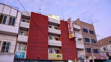Overnatningsstedets facade