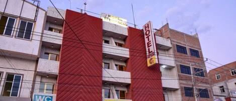 Voorkant van accommodatie