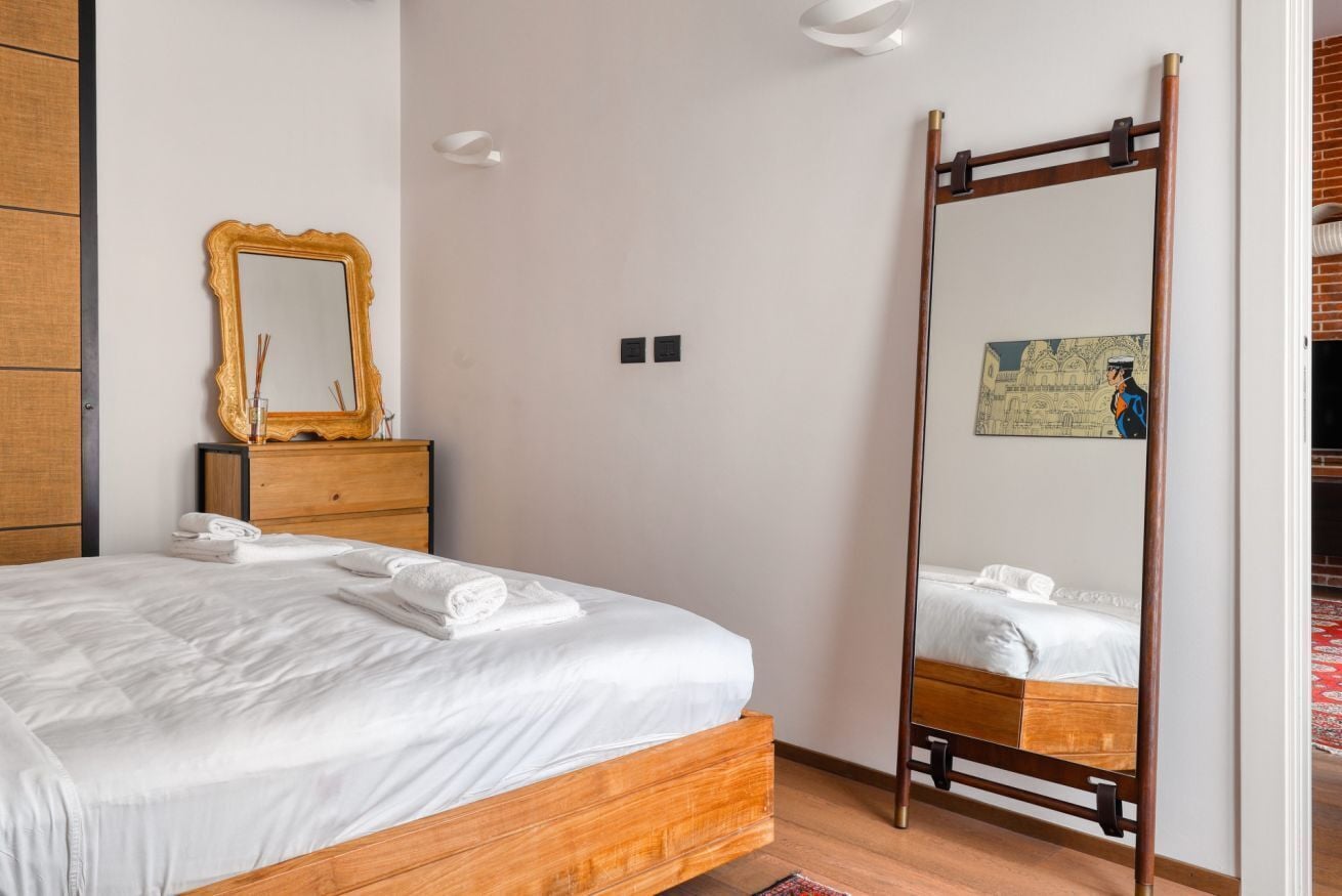 1 Schlafzimmer, Schreibtisch, Bügeleisen/Bügelbrett, kostenloses WLAN