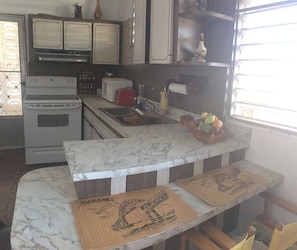 Microwave, oven, stovetop