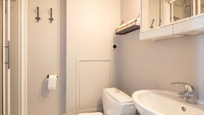 Een douche, een haardroger