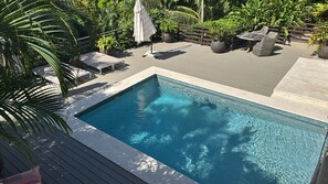 Außenpool, beheizter Pool