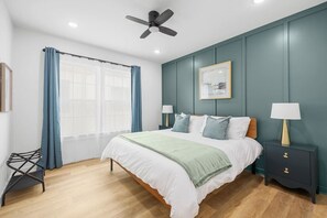 3 bedrooms, desk, iron/ironing board, WiFi