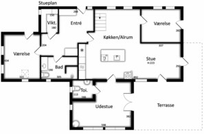Floor plan - Stay comfortably in scenic surroundings (Gudbjerg Sydfyn)