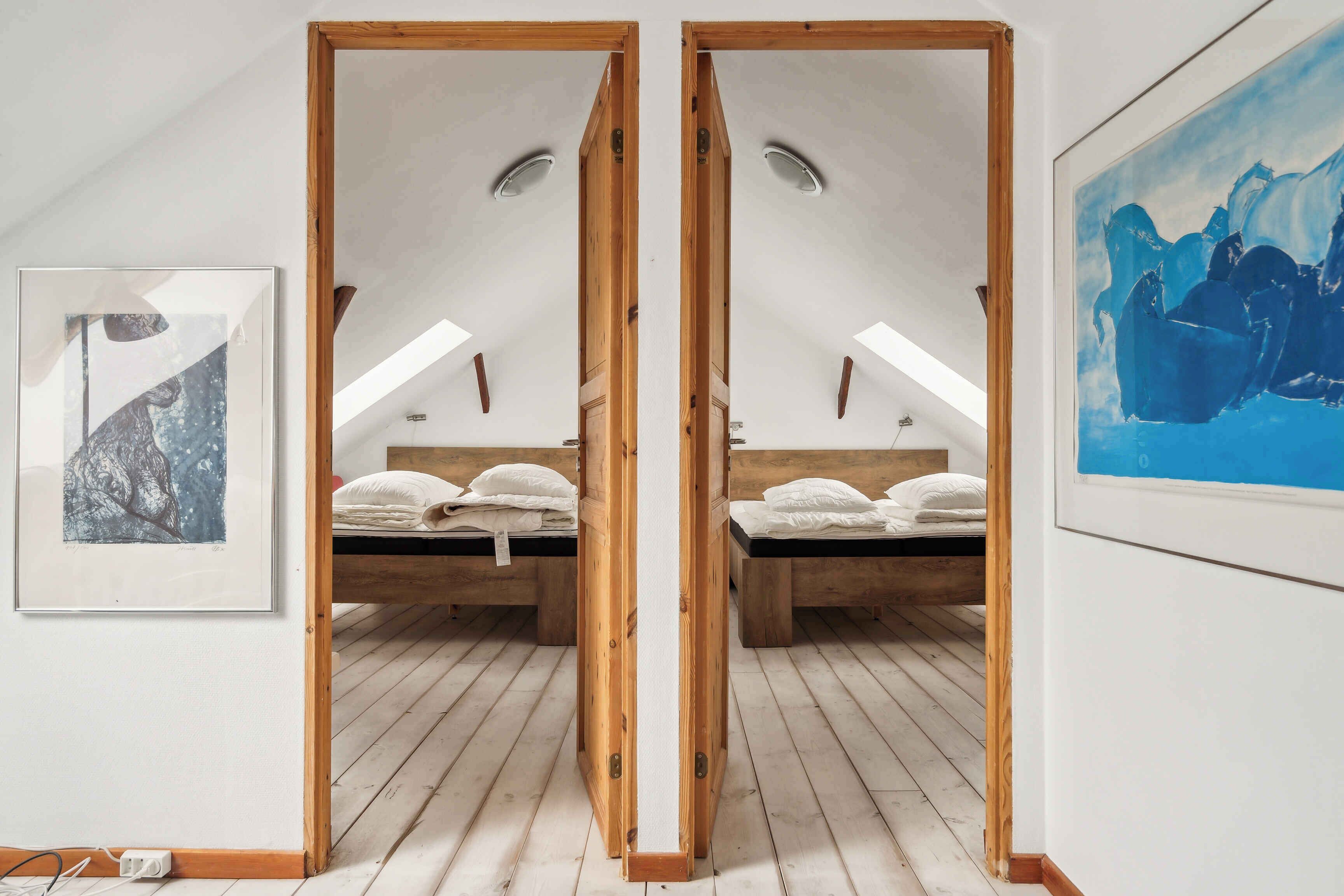 3 chambres, fer et planche à repasser, Wi-Fi gratuit