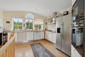 Fridge, oven, dishwasher, electric kettle