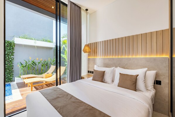 Deluxe Villa, 3 Bedrooms, Pool View