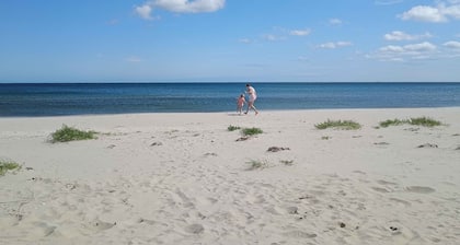 Family-friendly home near beach, forest, harbour