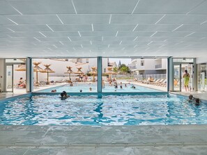 Una piscina climatizada