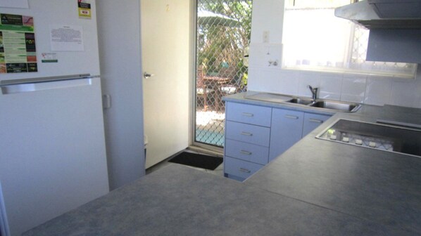 Microwave, oven, stovetop, toaster