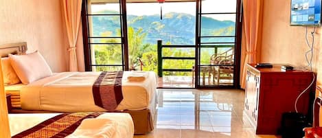 Standard Twin Air Room | 1 bedroom, free WiFi